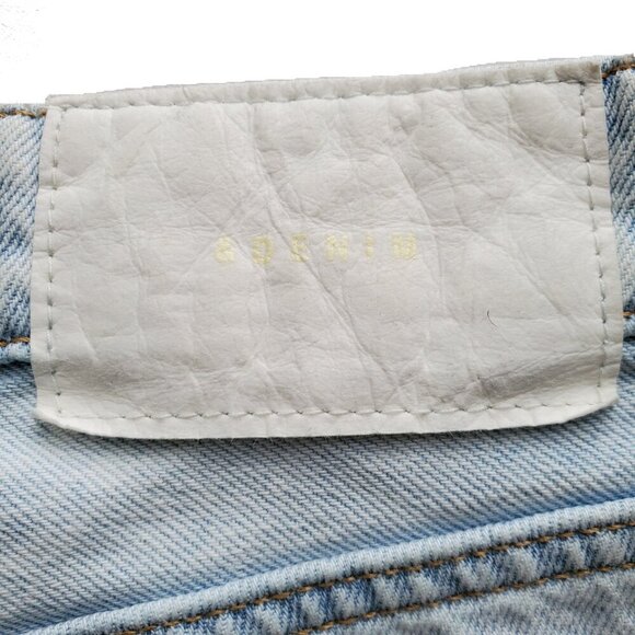 H&M & Denim Boyfriend Low Waist Light Wash Distressed Straight Leg Jeans Size 6 - Picture 6 of 15